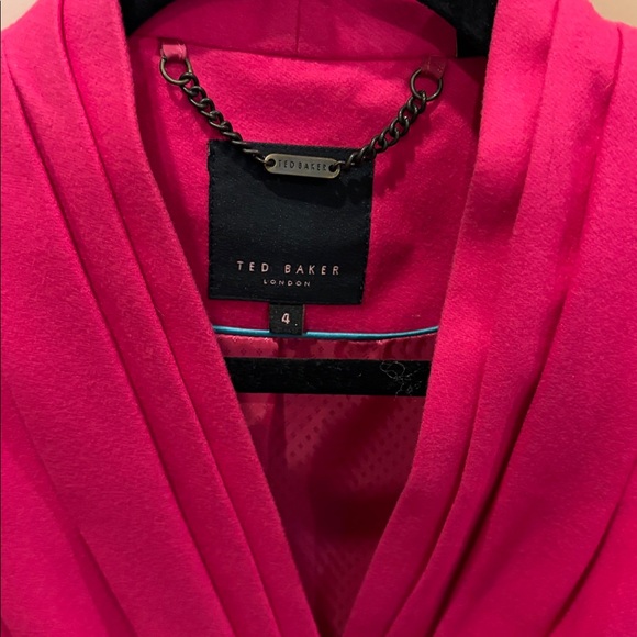 Ted Baker Women's Vibrant Pink Blazer - Picture 2 of 6